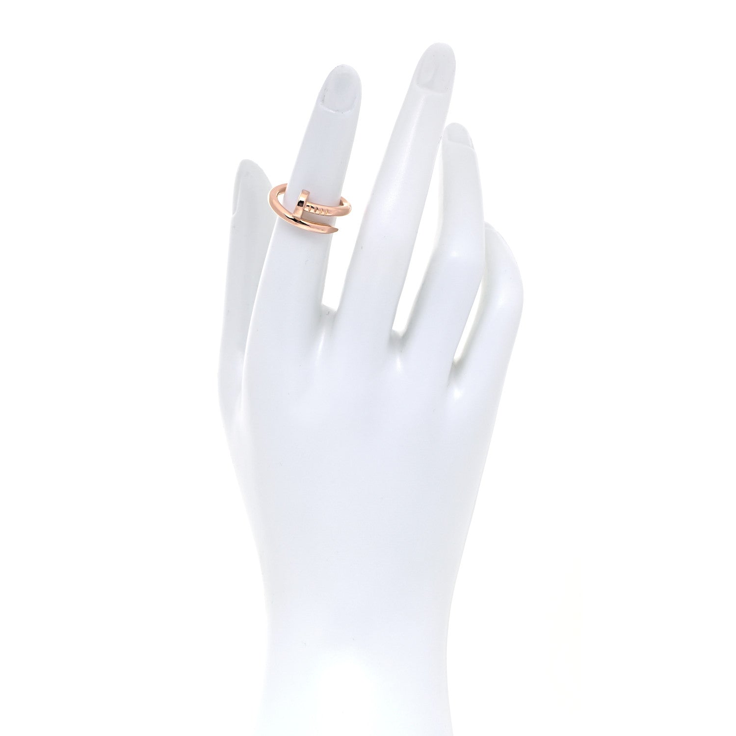 Cartier 18K Pink Gold Juste Un Clou Ring 51 5.75 2 of 5