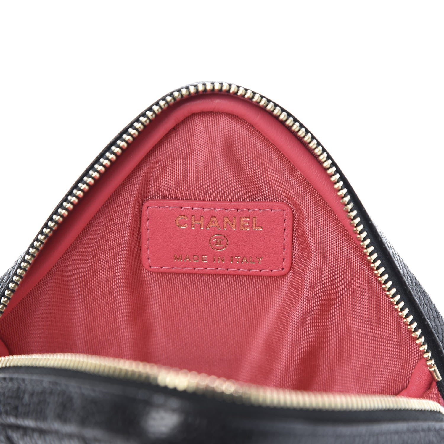 Chanel Caviar Quilted Coin Purse Belt Bag Black 6 of 10