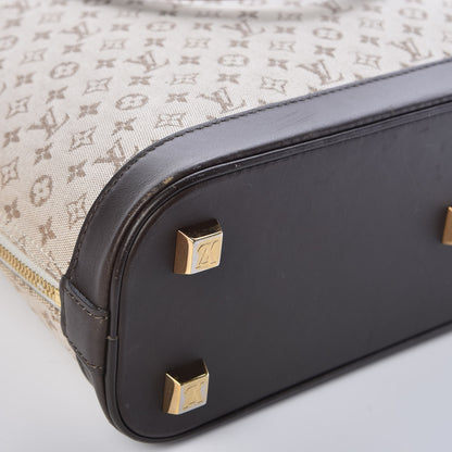 Louis Vuitton Mini Monogram Alma Haut Tote Olive 16 of 18