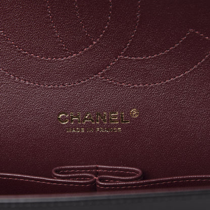 Chanel Lambskin Quilted Jumbo Double Flap Black 6 of 9