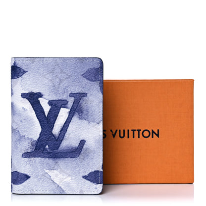 Louis Vuitton Monogram Watercolor Pocket Organizer Blue 6 of 6
