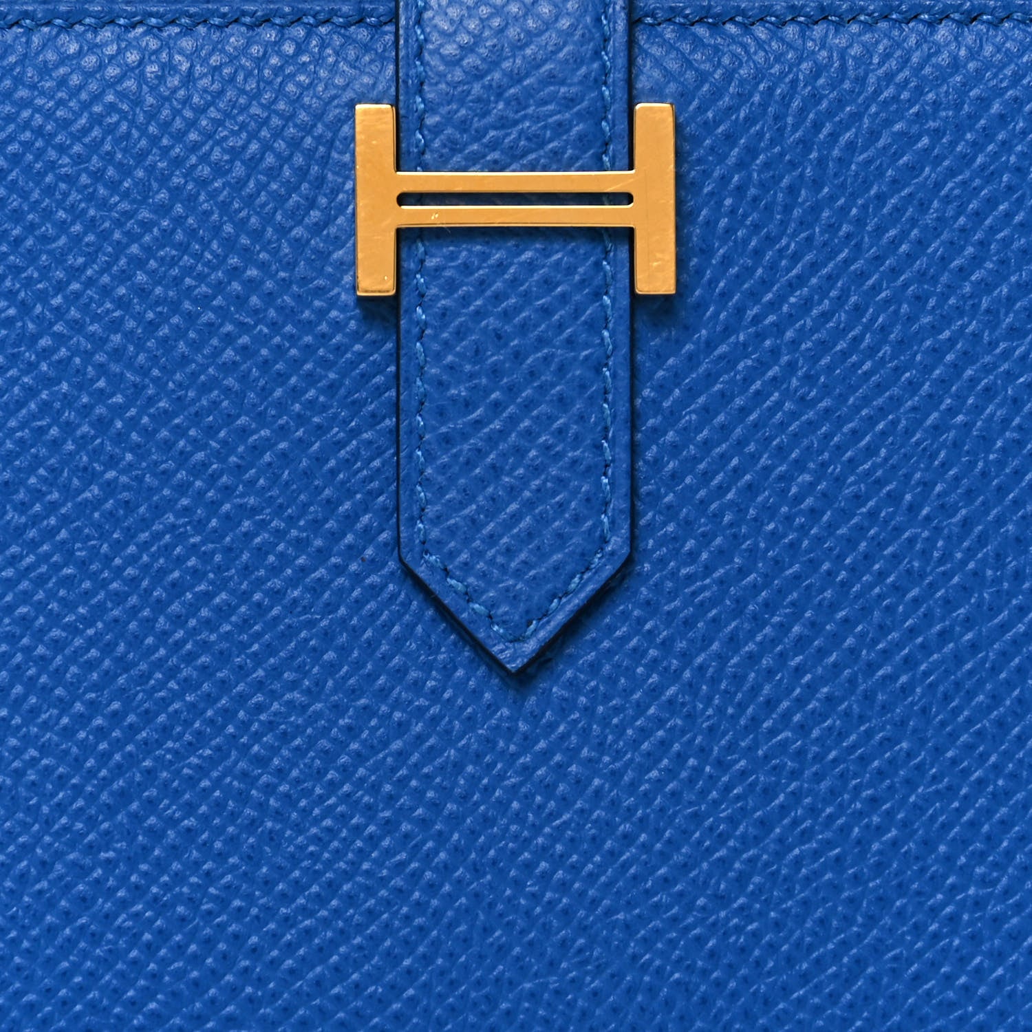 Hermes Epsom Bearn Gusset Wallet Bleu Zellige 8 of 13