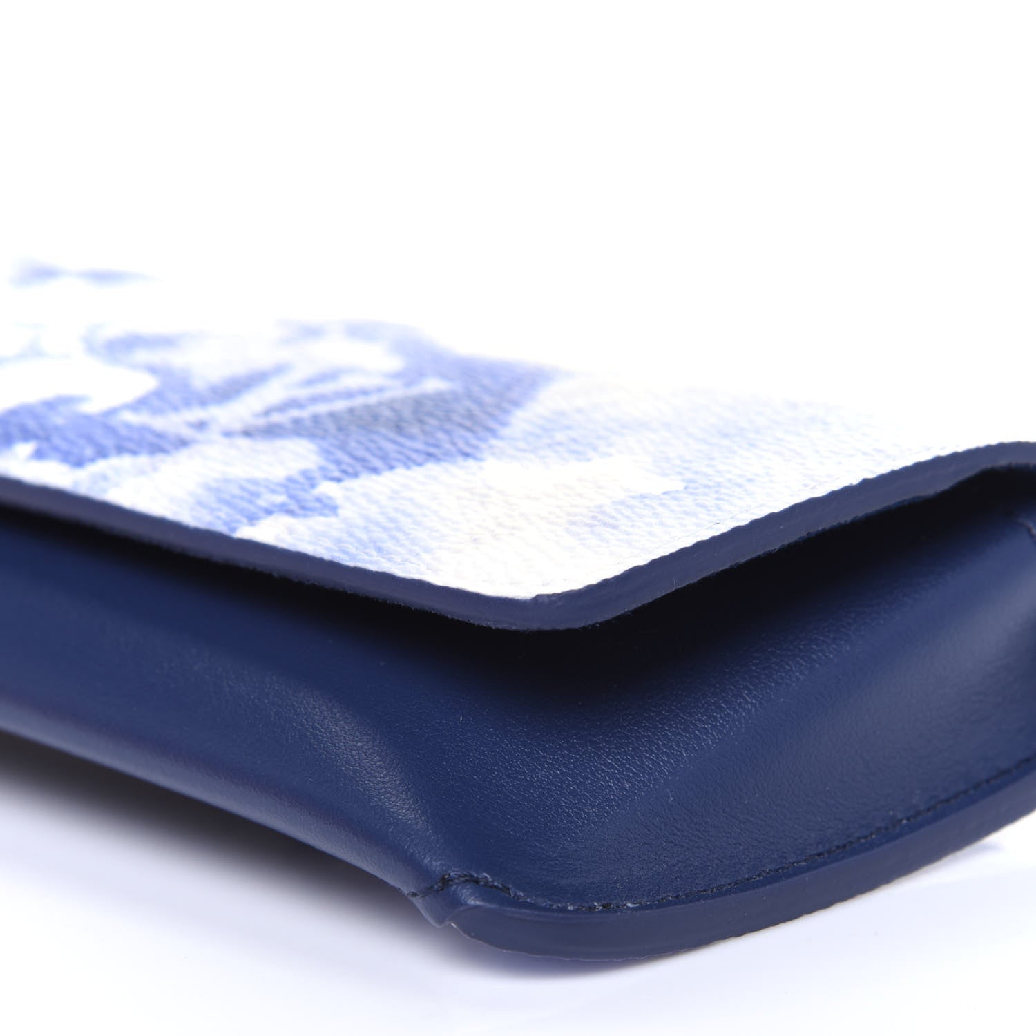 Louis Vuitton Monogram Watercolor Woody Glasses Case Blue 8 of 9