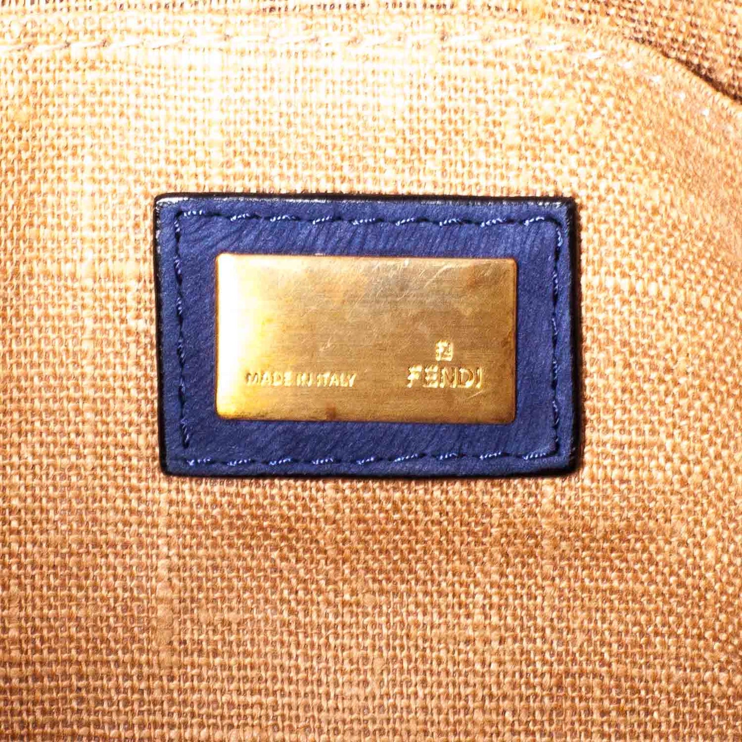 Suede Calfskin Romano Selleria Secret Code Satchel Blue
