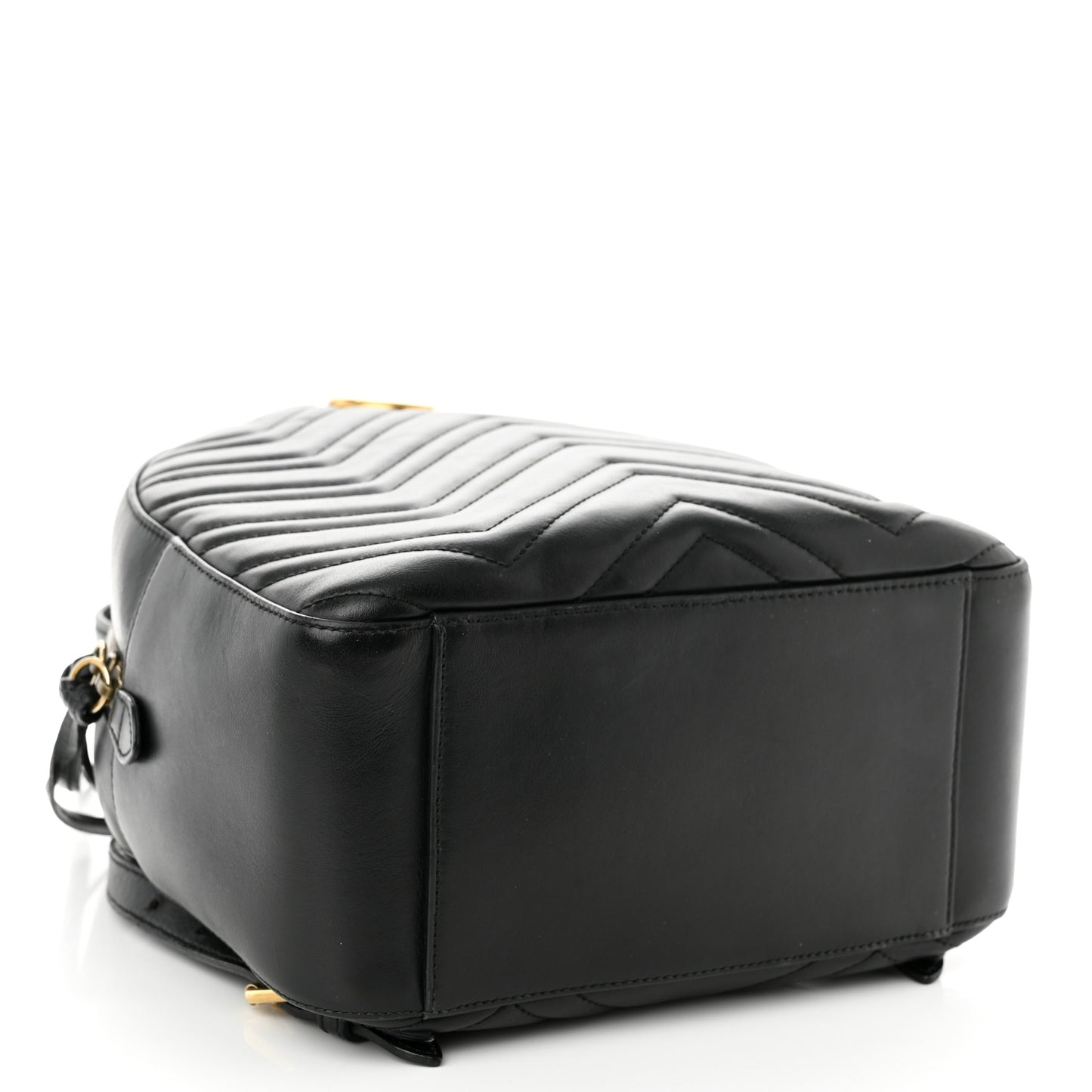 Calfskin Matelasse GG Marmont Dome Backpack Black