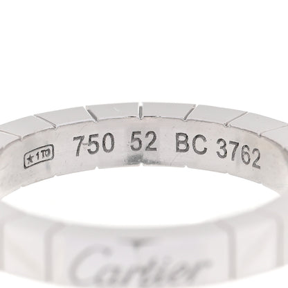 Cartier 18K White Gold Lanieres Ring 52/6 4 of 4
