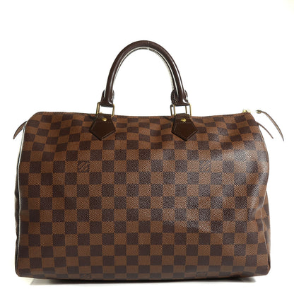 Louis Vuitton Damier Ebene Speedy 35 1 of 7