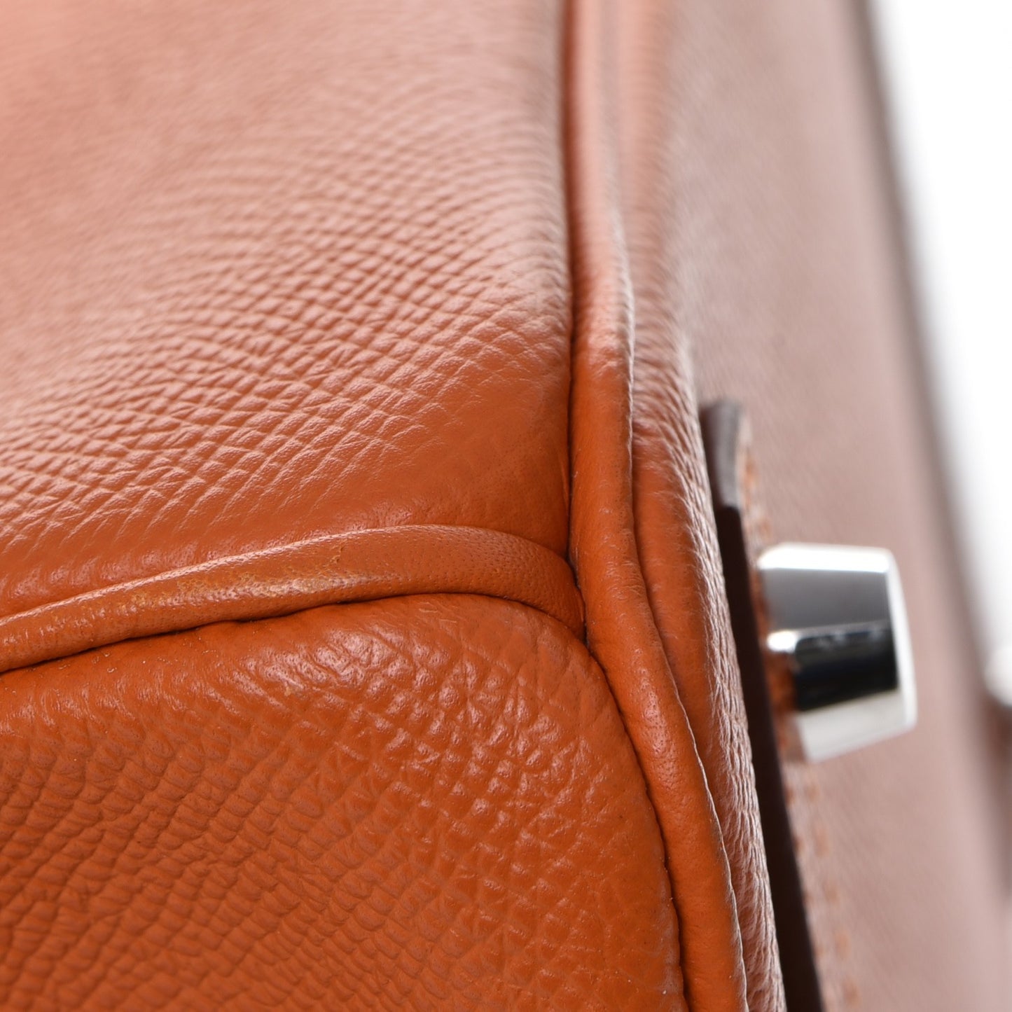 Epsom Birkin 30 Orange