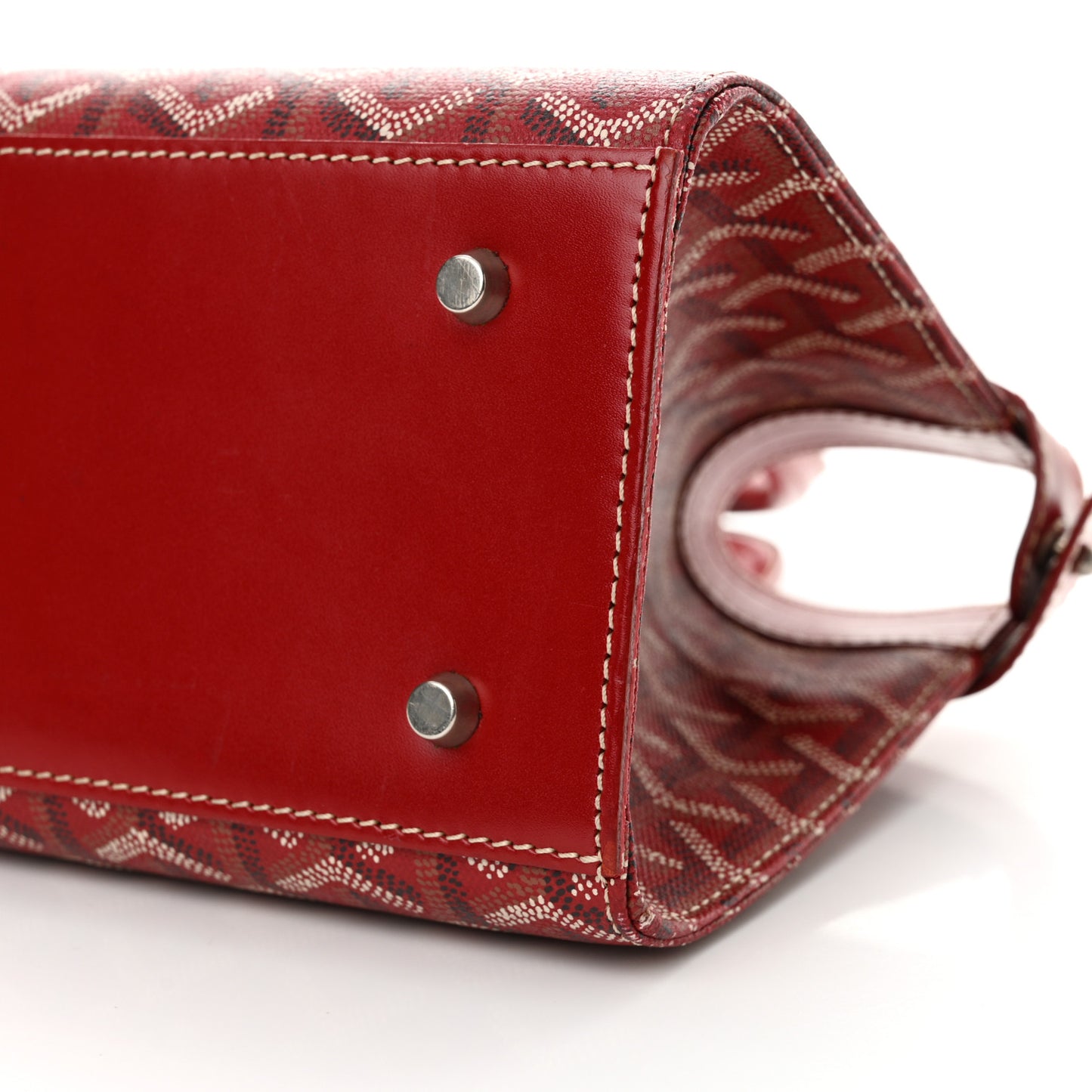 Goyardine Jersey PM Bag Red