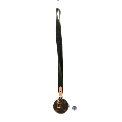 Louis Vuitton Monogram Multi Pochette Accessories Lanyard Key Holder Kaki 2 of 5