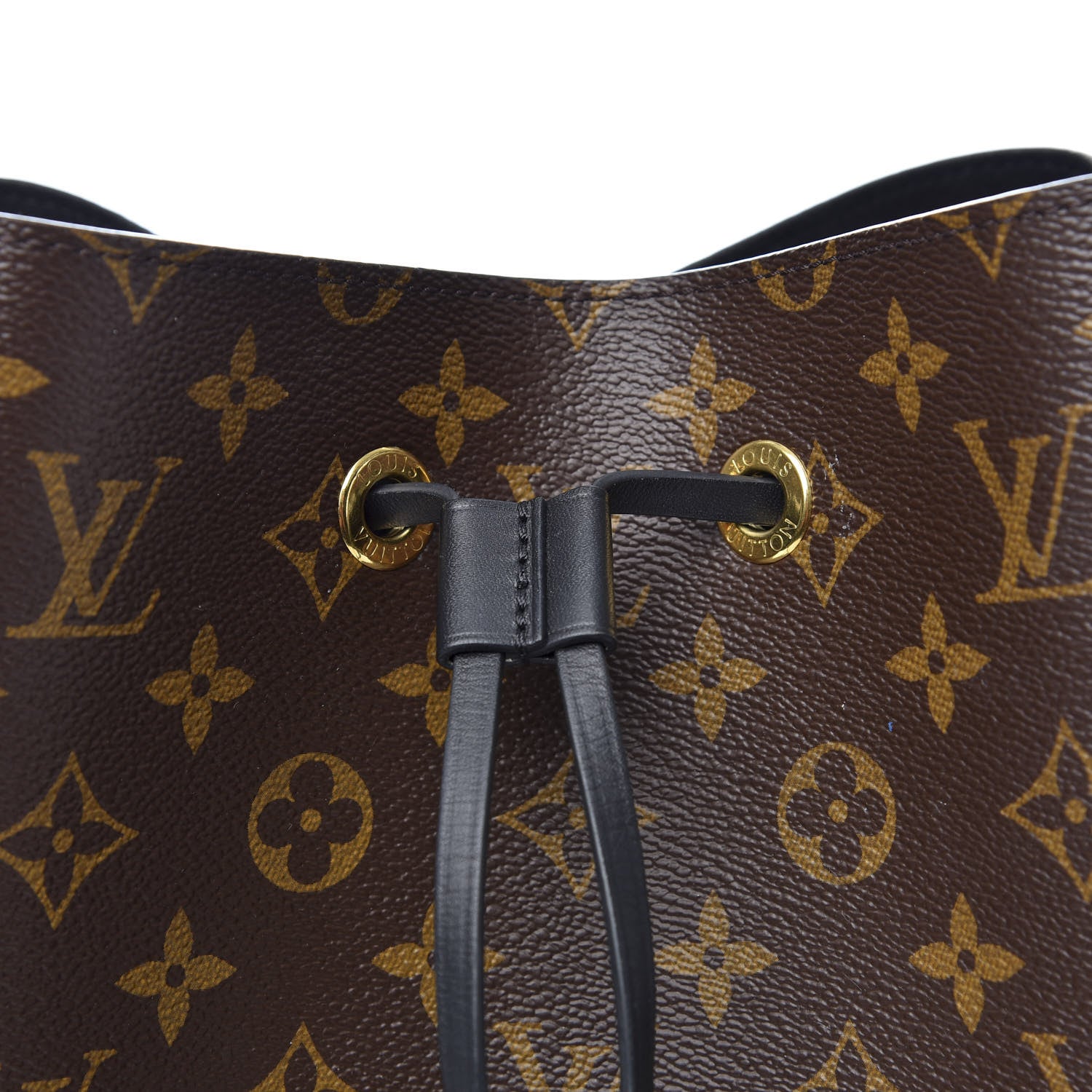 Louis Vuitton Monogram Neonoe MM Black 8 of 8