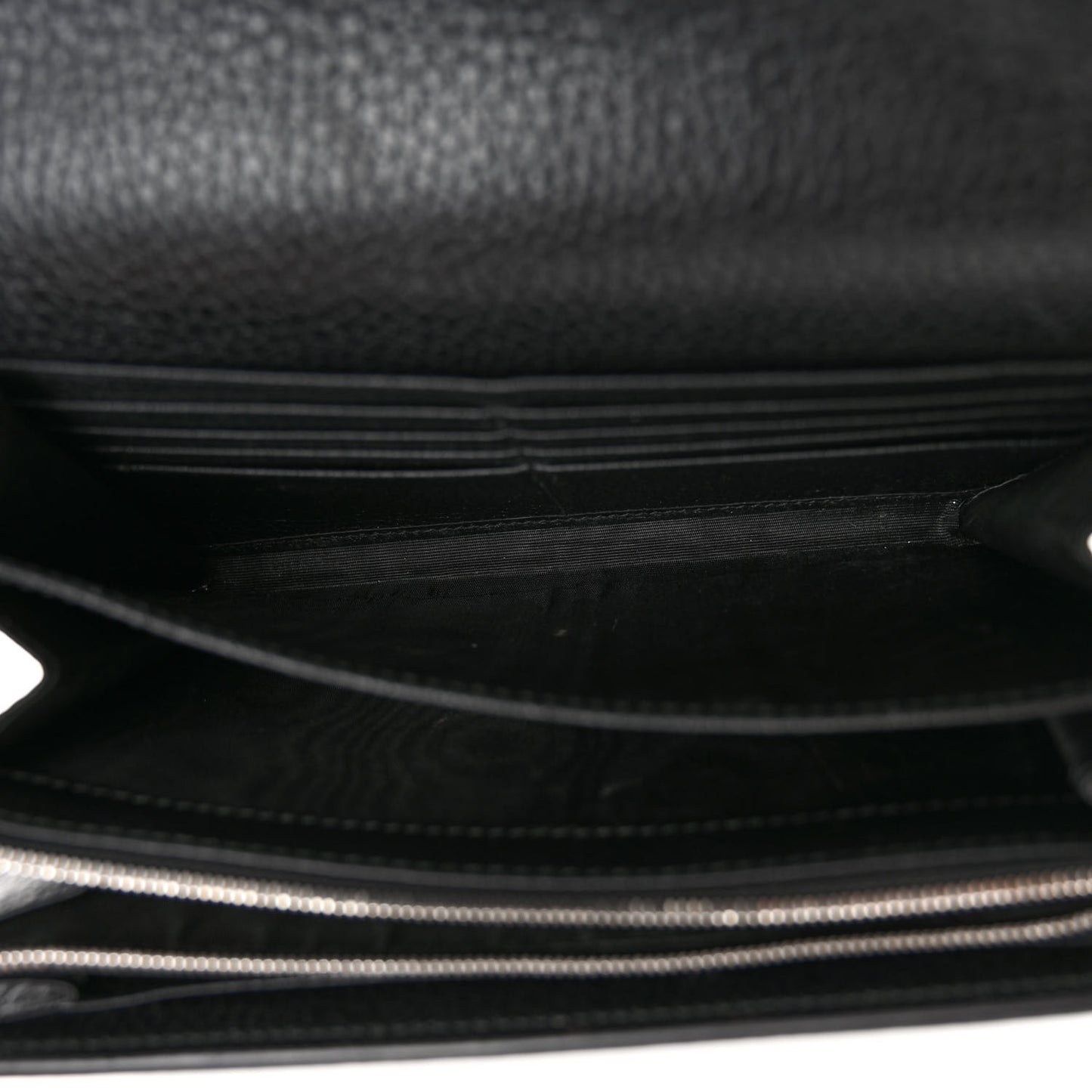 Calfskin Mini Dionysus Chain Wallet Black
