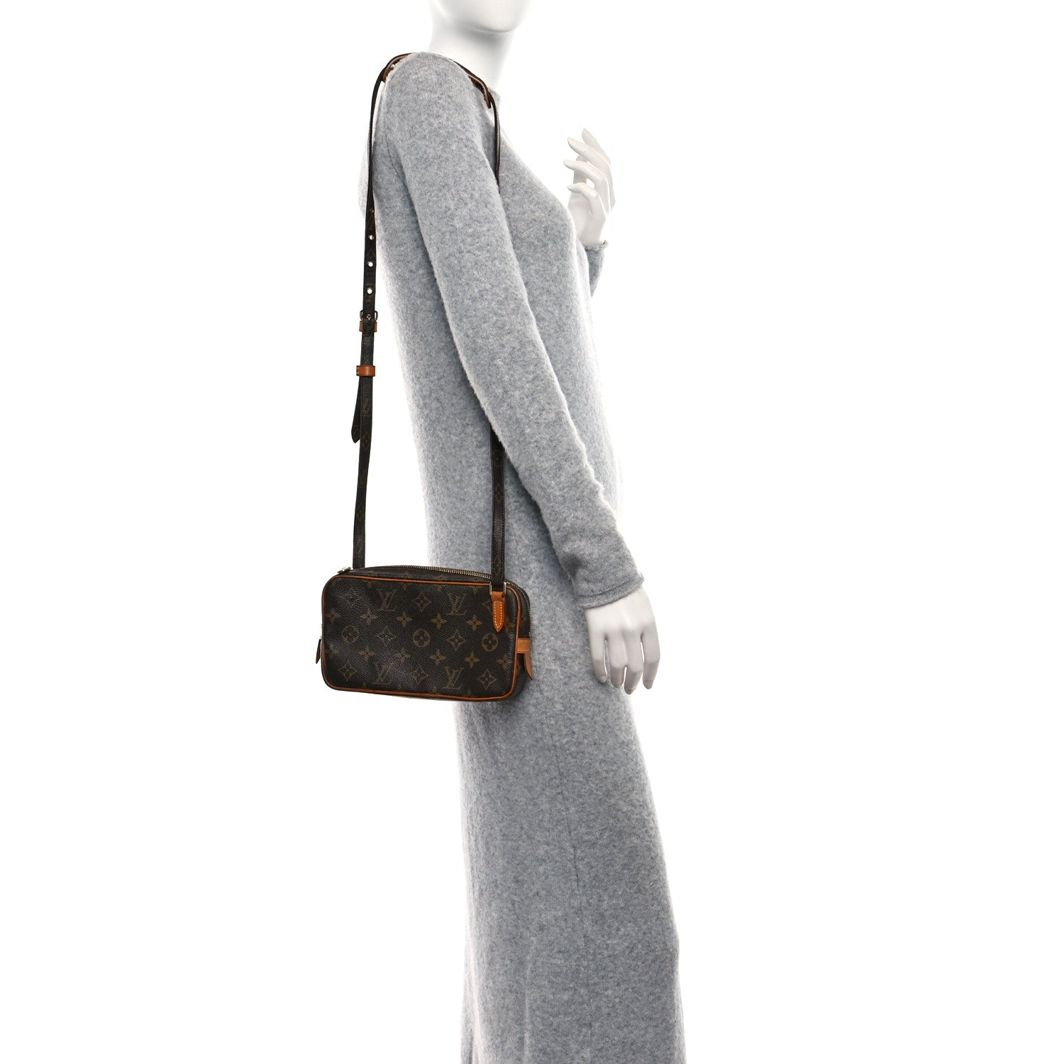 Louis Vuitton Monogram Pochette Marly Bandouliere 2 of 18