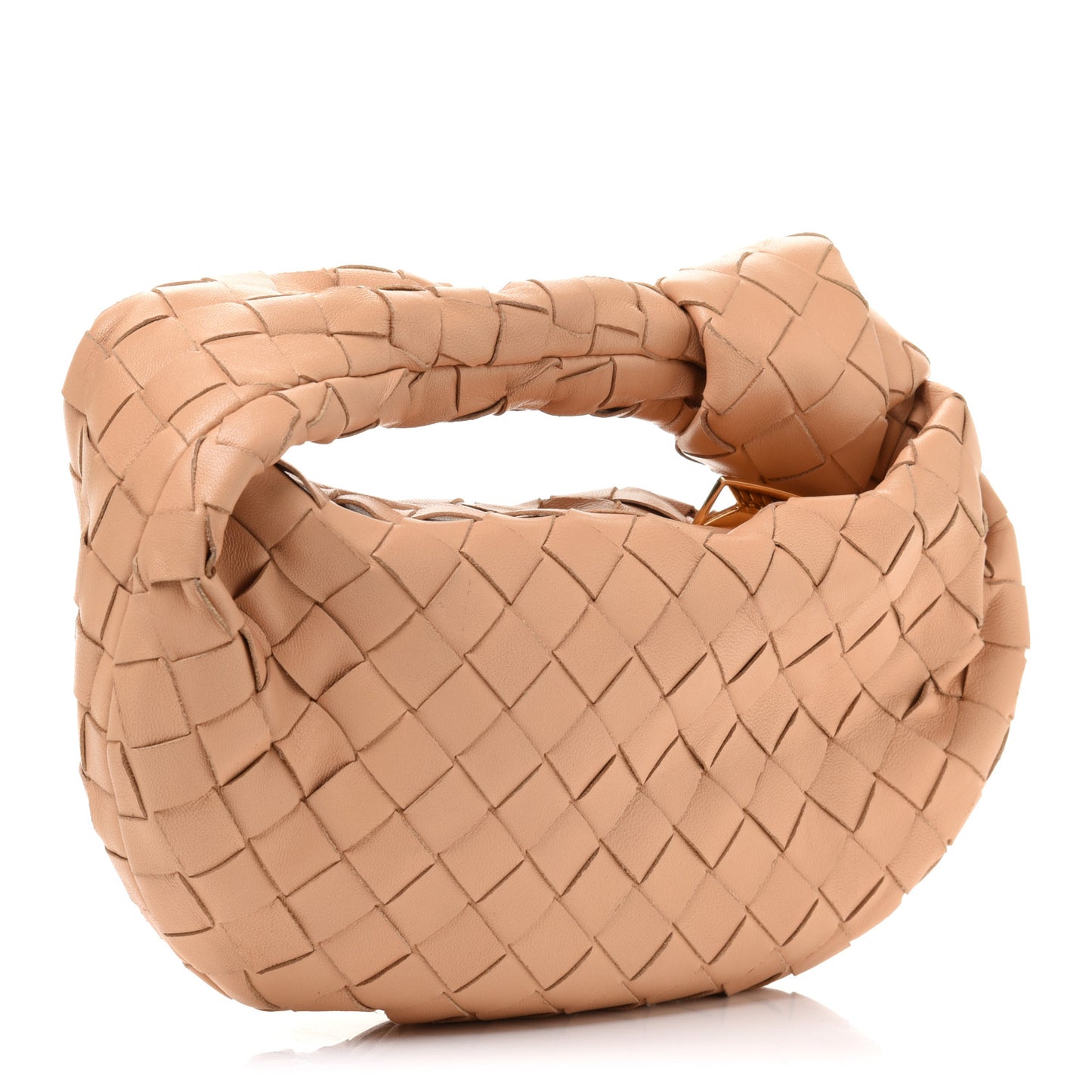 Nappa Intrecciato Mini Jodie Almond