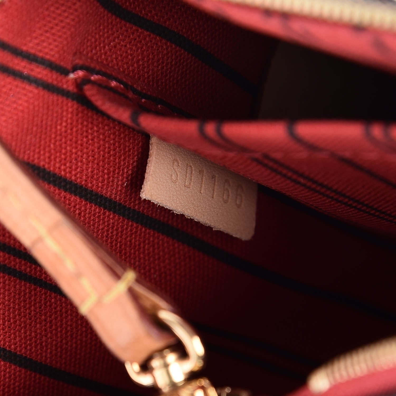 Louis Vuitton Monogram Neverfull MM GM Pochette Cherry 8 of 9