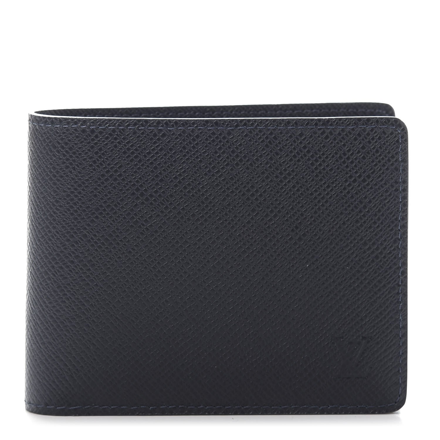 Louis Vuitton Taiga Multiple Wallet Blue Marine 1 of 7