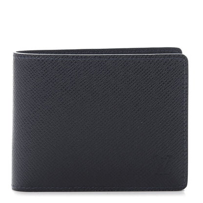 Louis Vuitton Taiga Multiple Wallet Blue Marine 1 of 7