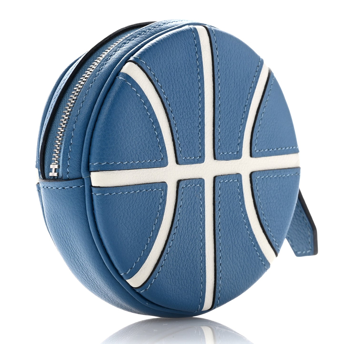 Evercolor Basketball Change Purse Azur White