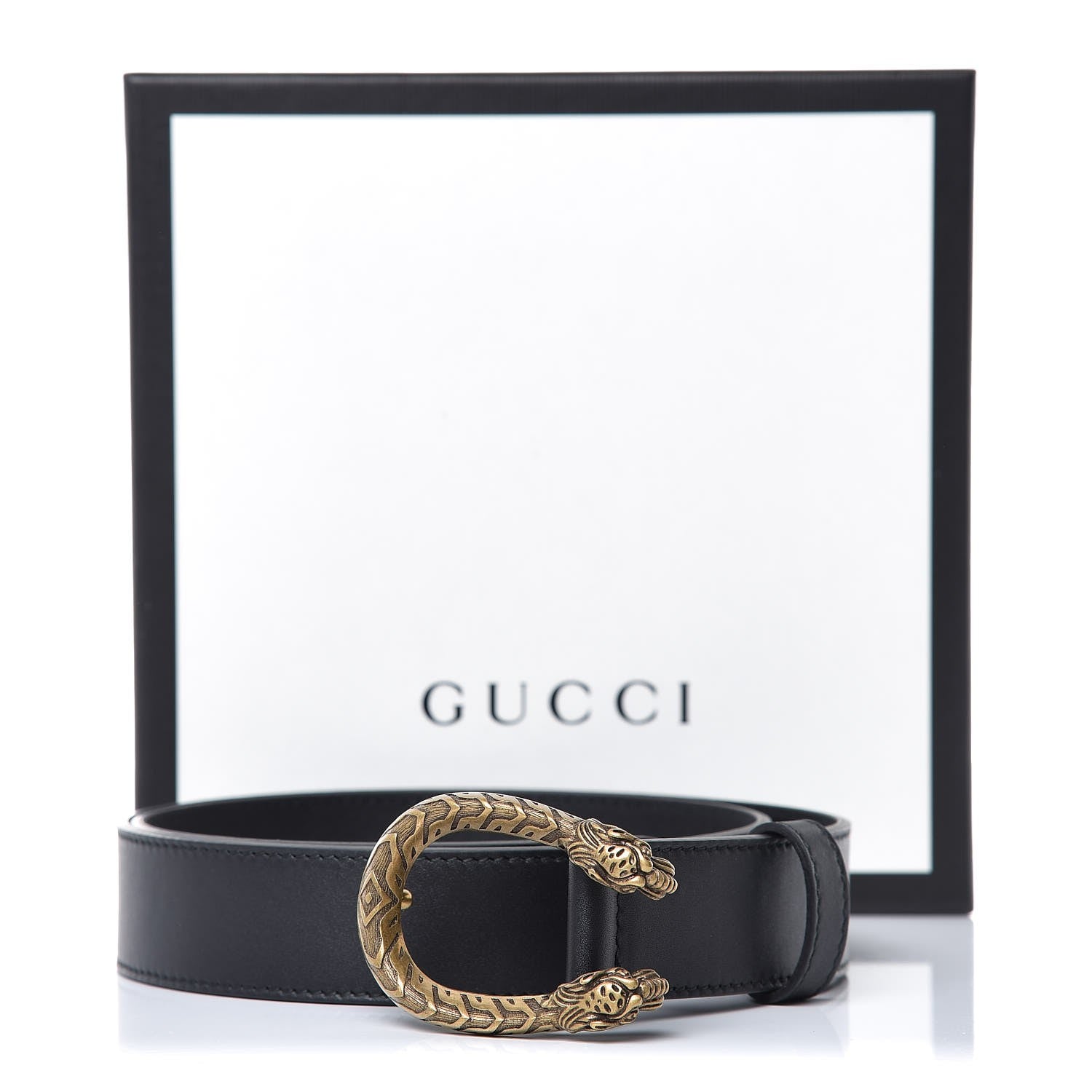 Gucci Calfskin Dionysus 30mm Belt 75 30 Black 7 of 7