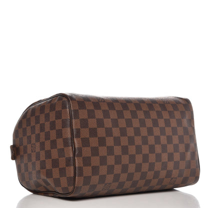 Louis Vuitton Damier Ebene Speedy 30 4 of 8