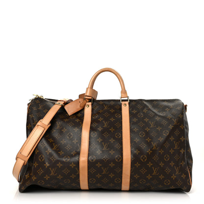 Louis Vuitton Monogram Keepall Bandouliere 55 1 of 10