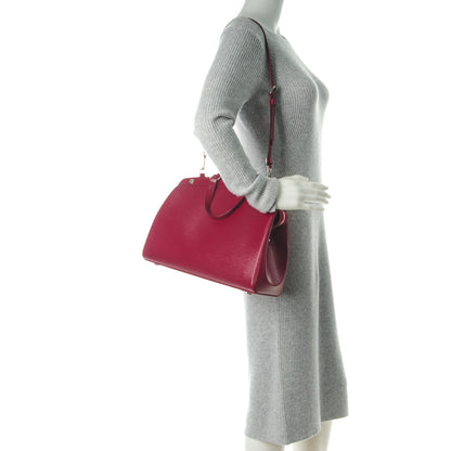 Louis Vuitton Epi Brea MM Fuchsia 2 of 7