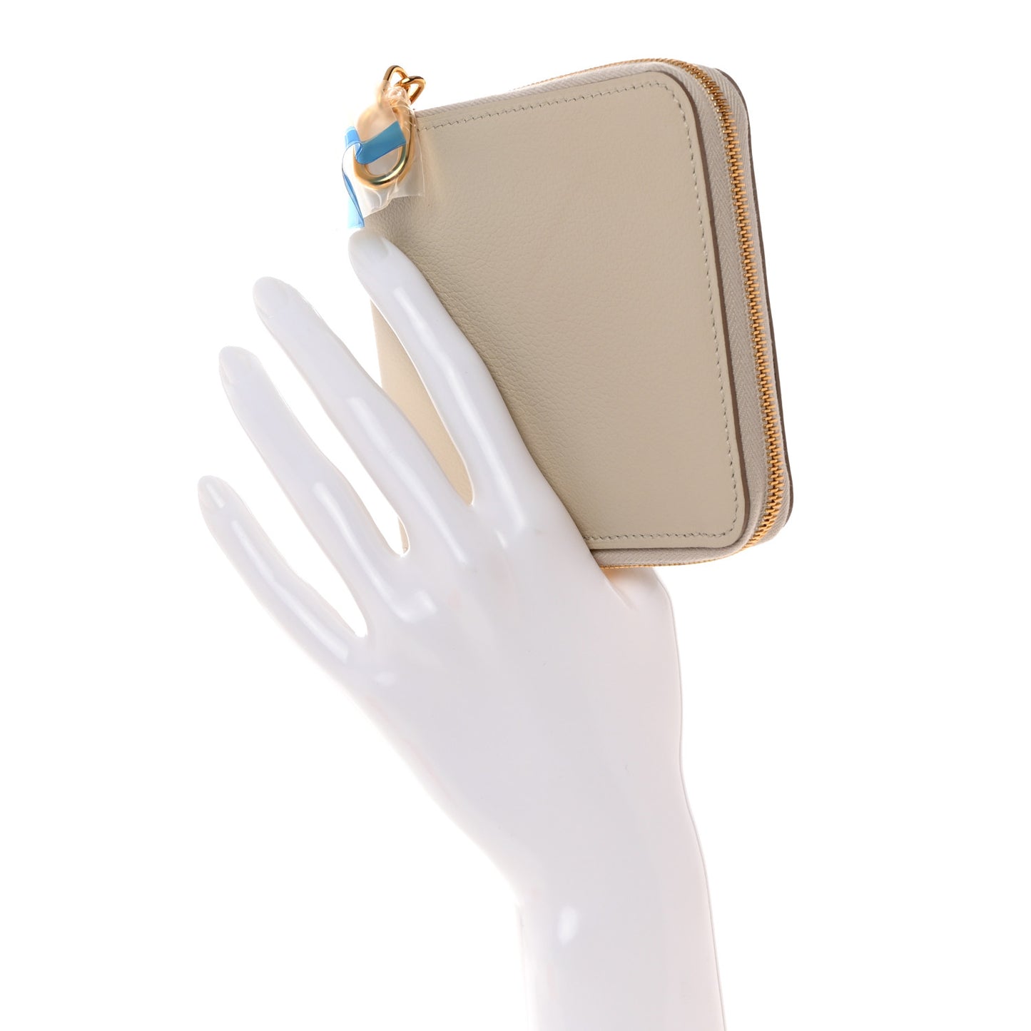 Evercolor Chaine D'Ancre Zipengo II Wallet Gris Perle