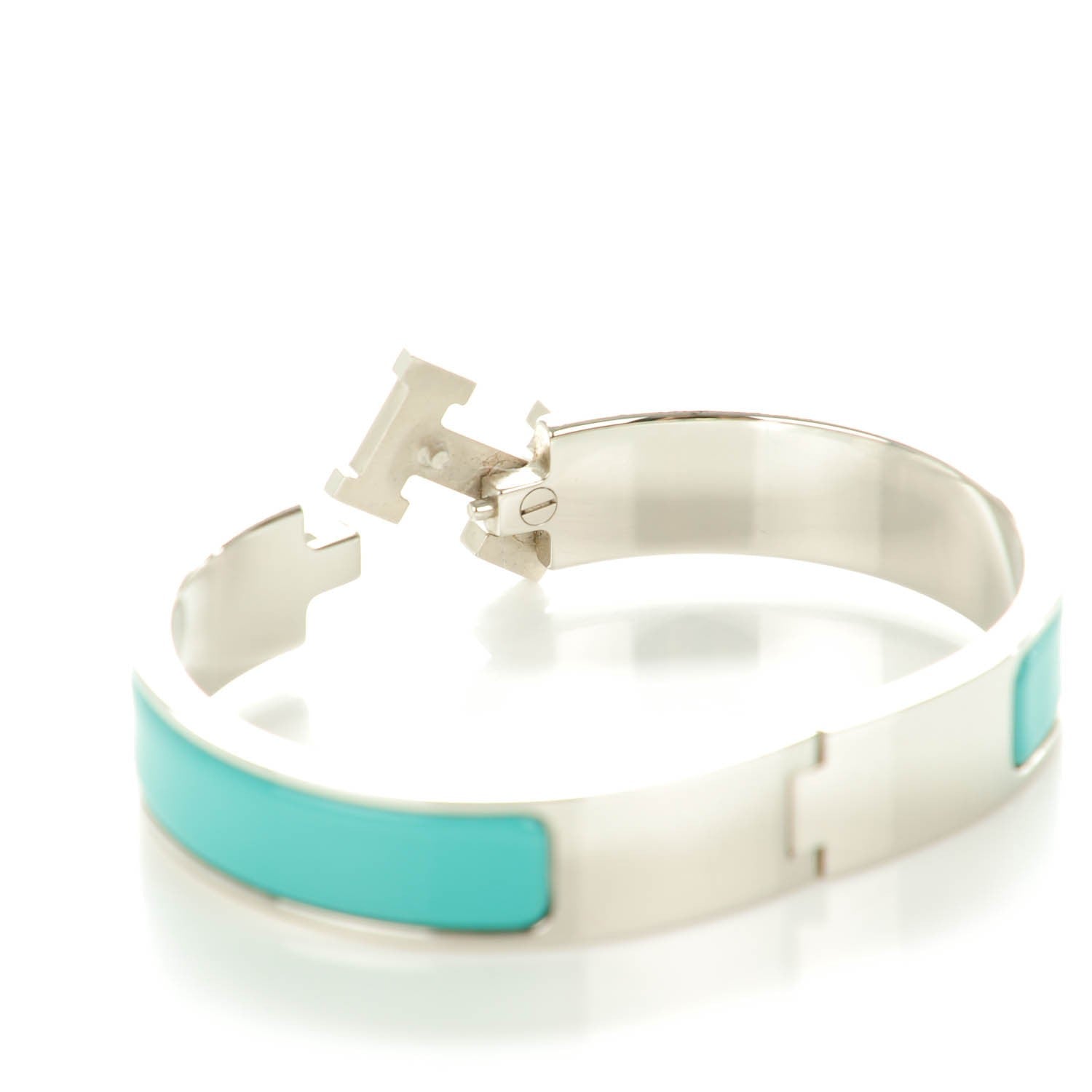 Hermes Enamel Narrow Clic Clac H Bracelet PM 4 of 5