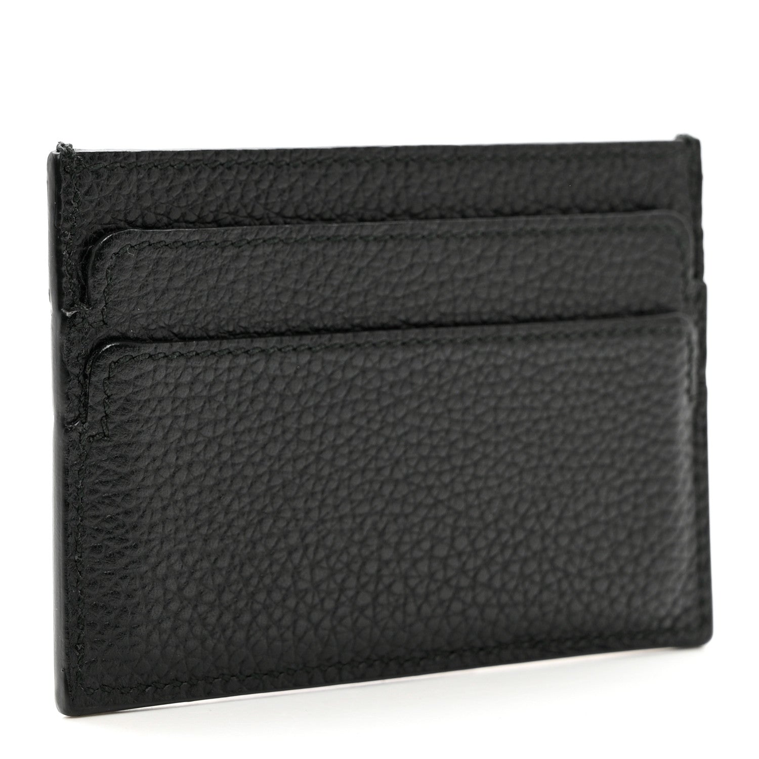 Alexander McQueen Calfskin Skull Card Holder Black 2 of 6