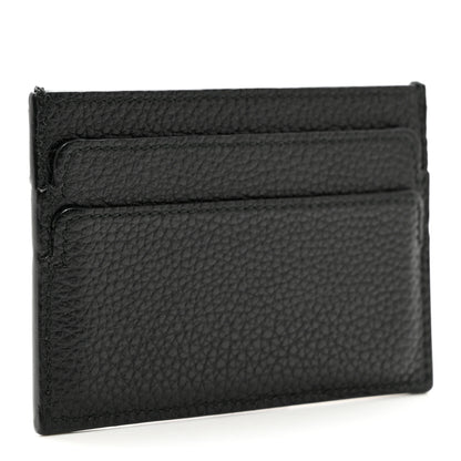 Alexander McQueen Calfskin Skull Card Holder Black 2 of 6