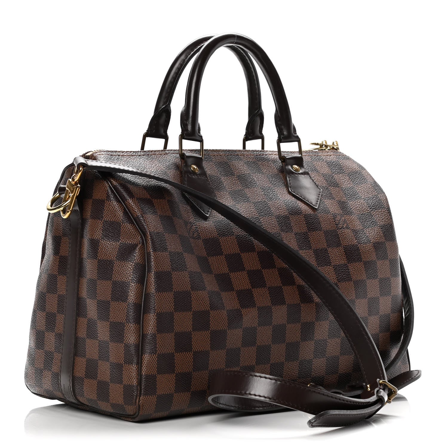 Louis Vuitton Damier Ebene Speedy Bandouliere 30 3 of 21