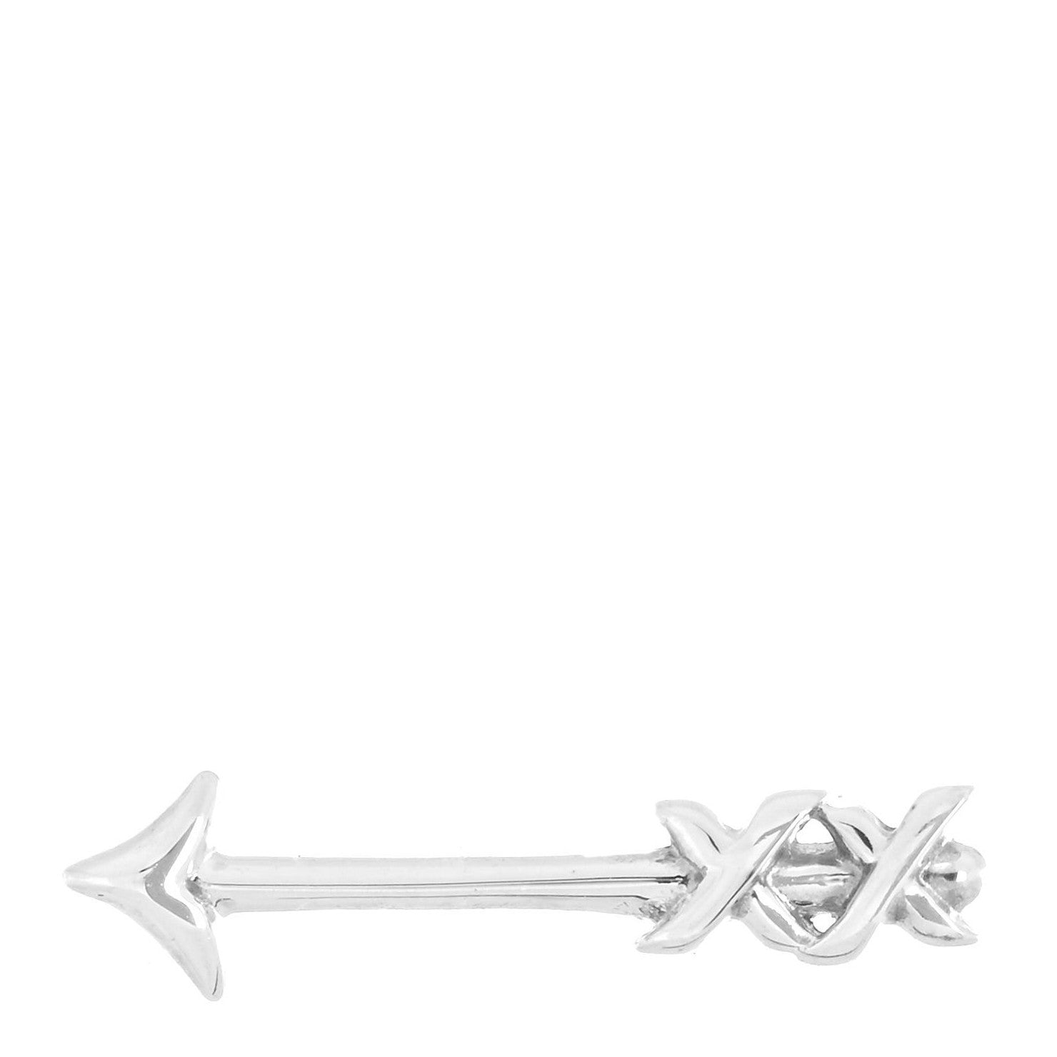 Tiffany Sterling Silver Paloma Picasso Love Single Earring 1 of 5