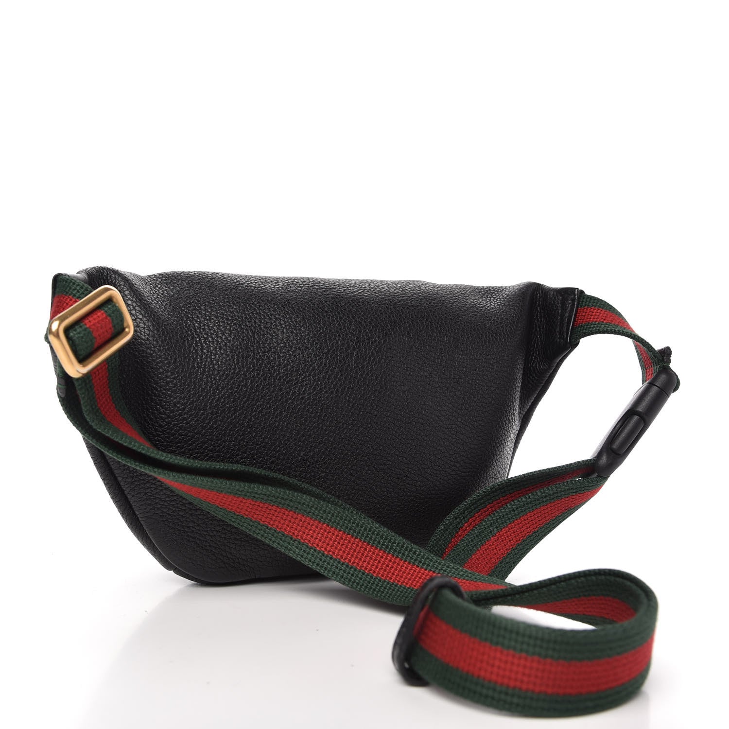 Gucci Grained Calfskin Small Logo Belt Bag Black 3 of 11