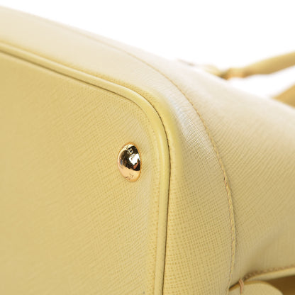 Prada Saffiano Lux Open Promenade Tote Ananas 14 of 16