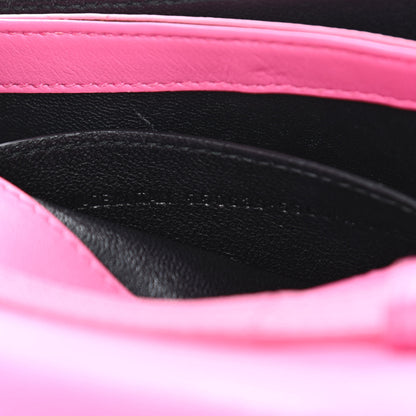 Balenciaga Signature Grained Calfskin Logo Print Ville Day Bag XS Rose Bubblegum Black 7 of 10