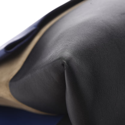 Celine Calfskin Suede All Soft Shoulder Bag Indigo 7 of 14