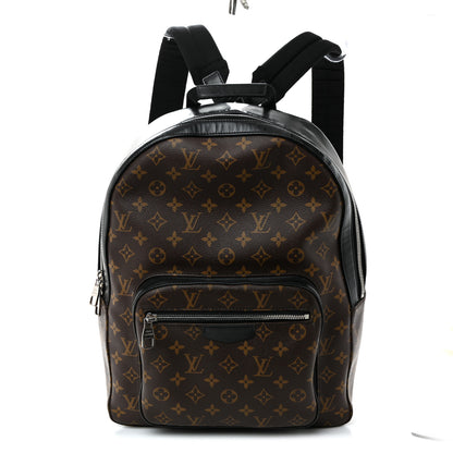 Louis Vuitton Monogram Macassar Josh Backpack 1 of 9