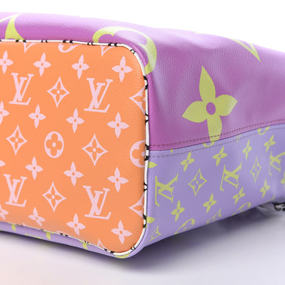 Louis Vuitton Monogram Giant Neverfull MM Pink Lilac 7 of 11