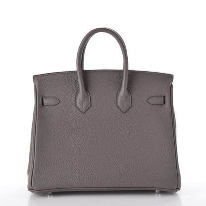 Hermes Togo Birkin 25 Etain 4 of 37