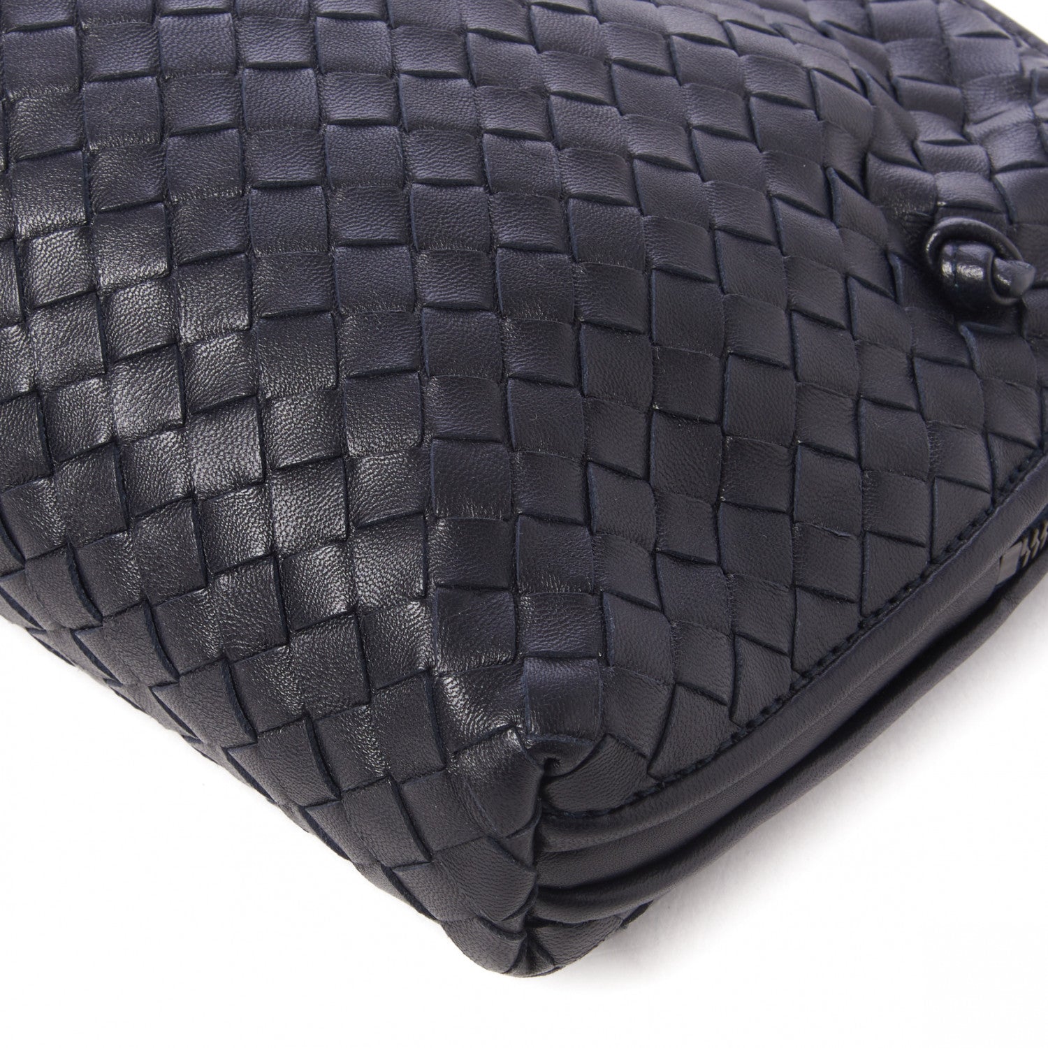 Bottega Veneta Nappa Intrecciato Nodini Crossbody Messenger Tourmaline 4 of 7