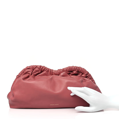Mansur Gavriel Lambskin Cloud Clutch Blush 1 of 8