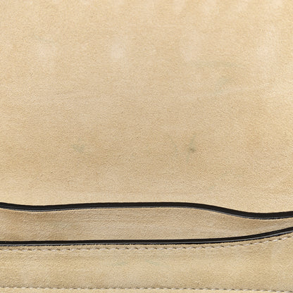 Valentino Garavani Calfskin Embroidered Medium Guitar Strap Rockstud Rolling Flap Saddle Bag 9 of 10