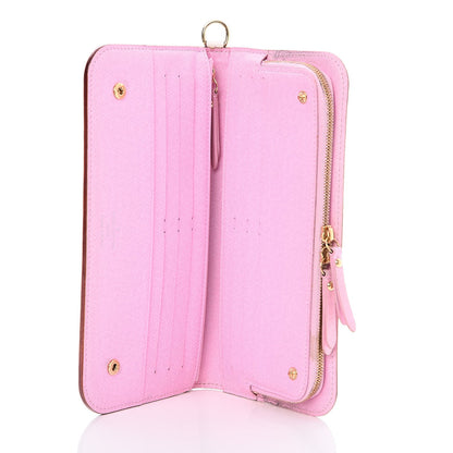 Louis Vuitton Monogram Multicolor Insolite Wallet White Litchi 5 of 9
