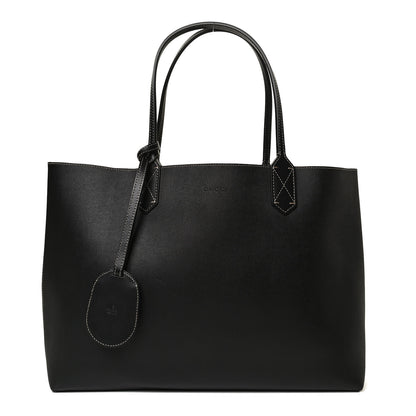Gucci Calfskin GG Supreme Monogram Medium Reversible Tote Black 1 of 23