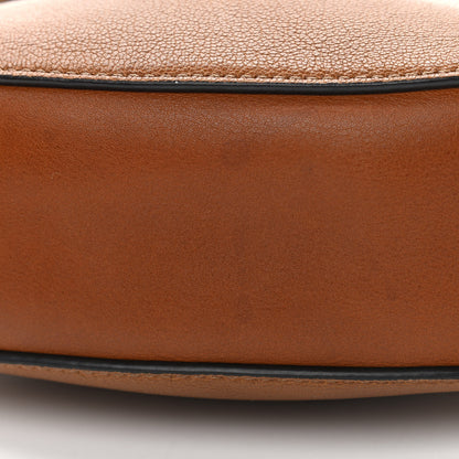 Chloe Grained Lambskin Mini Drew Shoulder Bag Caramel 11 of 11