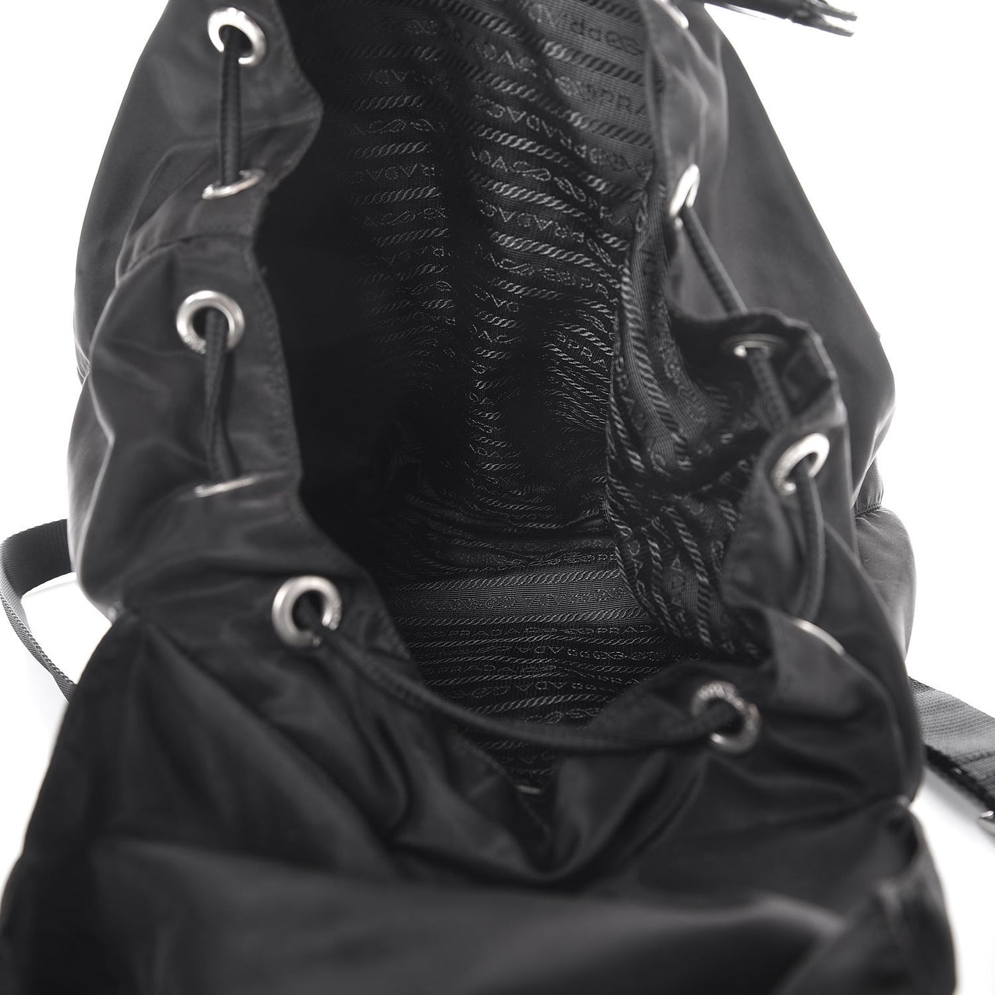 Nylon Vela Medium Backpack Black