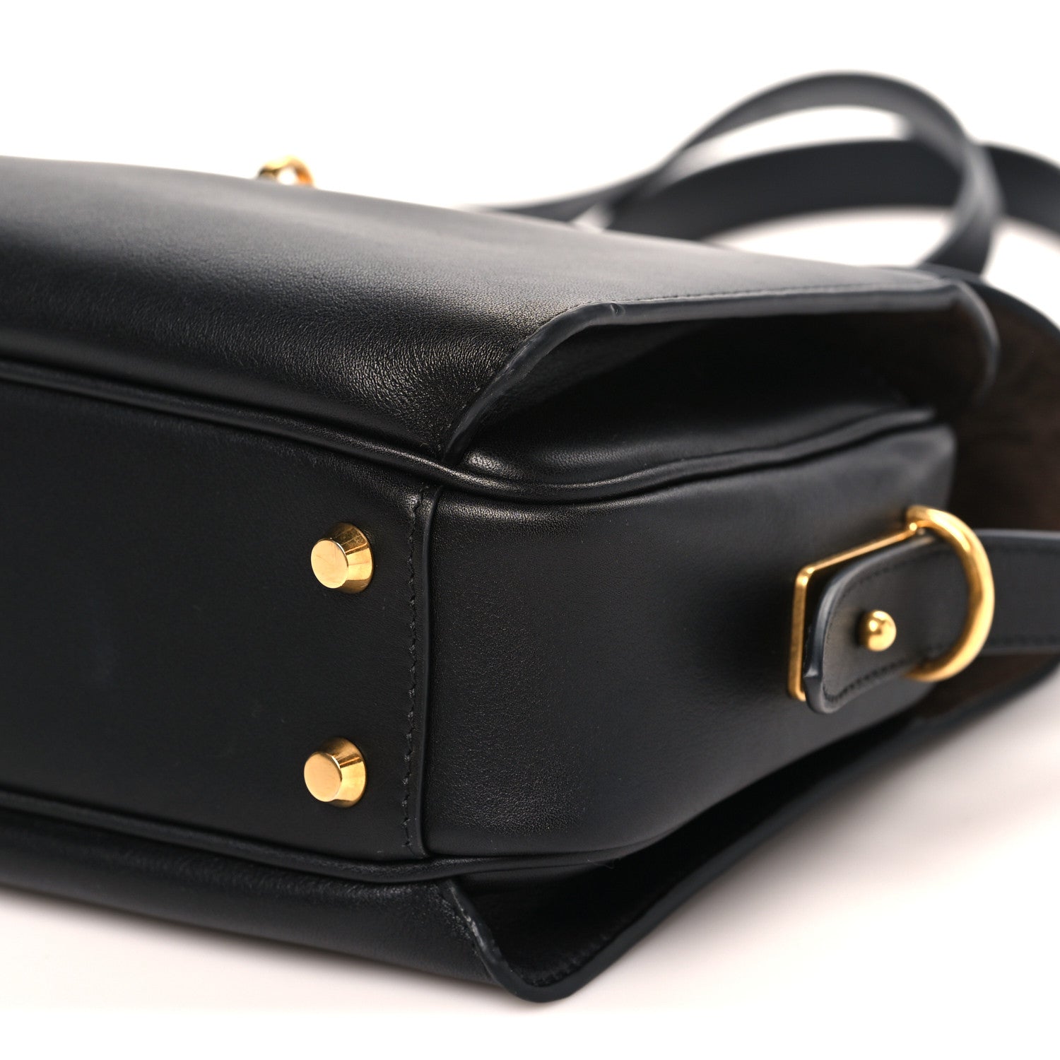 Balenciaga Smooth Calfskin Medium Le 7 Shoulder Bag Black 9 of 9
