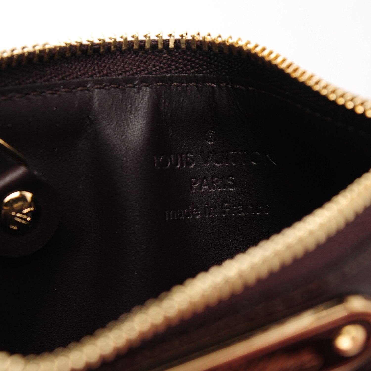 Louis Vuitton Vernis Key Pouch Amarante 5 of 7