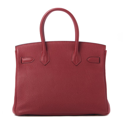 Hermes Togo Birkin 30 Rouge Grenat 4 of 31