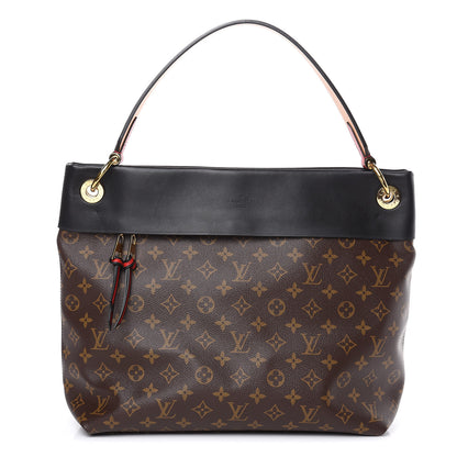 Louis Vuitton Monogram Tuileries Hobo Black 1 of 10